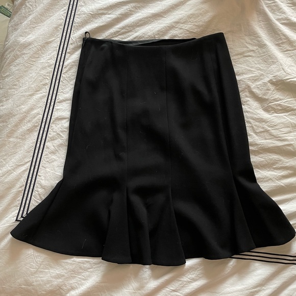 Valentino Black Wool Skirt - Picture 4 of 8